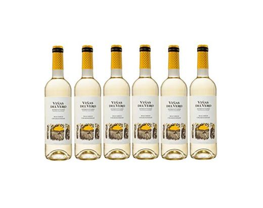 Viñas Del Vero Macabeo-Chardonnay - Vino D.O. Somontano - 6 Botellas de