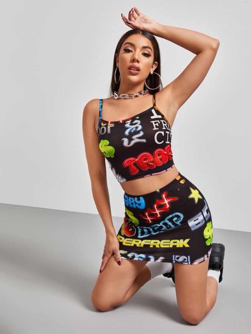 Social SHEIN Corte Fora Simples sexy Conjunto de biquíni