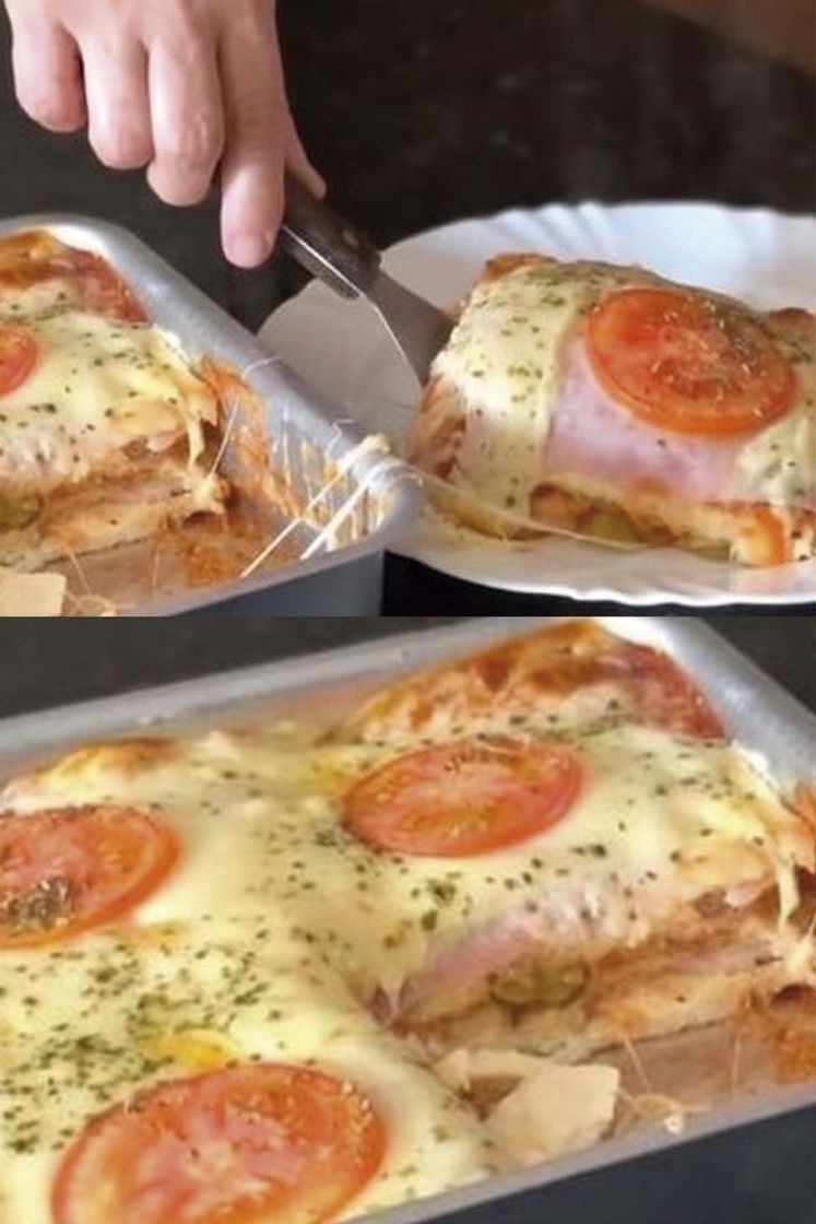 Moda Lanche de forno rápido 😋