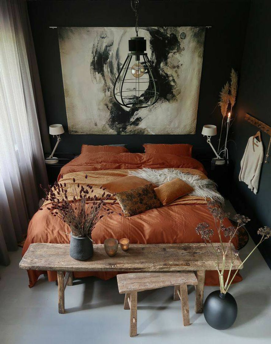 Fashion Rustic luxury bedroom