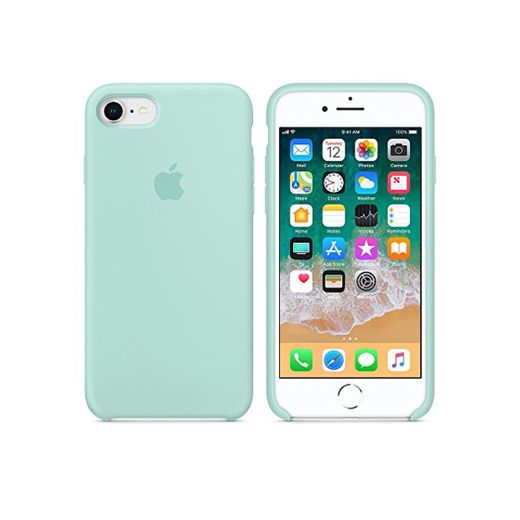 Funda para iPhone 7/8 Carcasa Silicona Suave Colores del Caramelo con Superfino