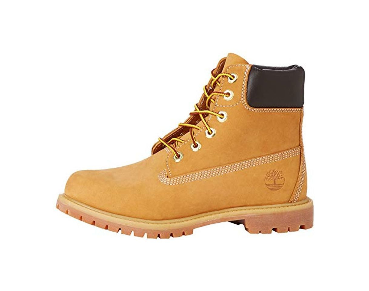 Social Timberland 6 Inch Premium Waterproof, Botas para Mujer, Amarillo