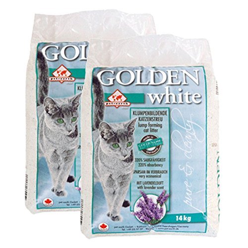 Lugar Pet-Earth Golden White - Arena para Gatos con Aroma de Lavanda