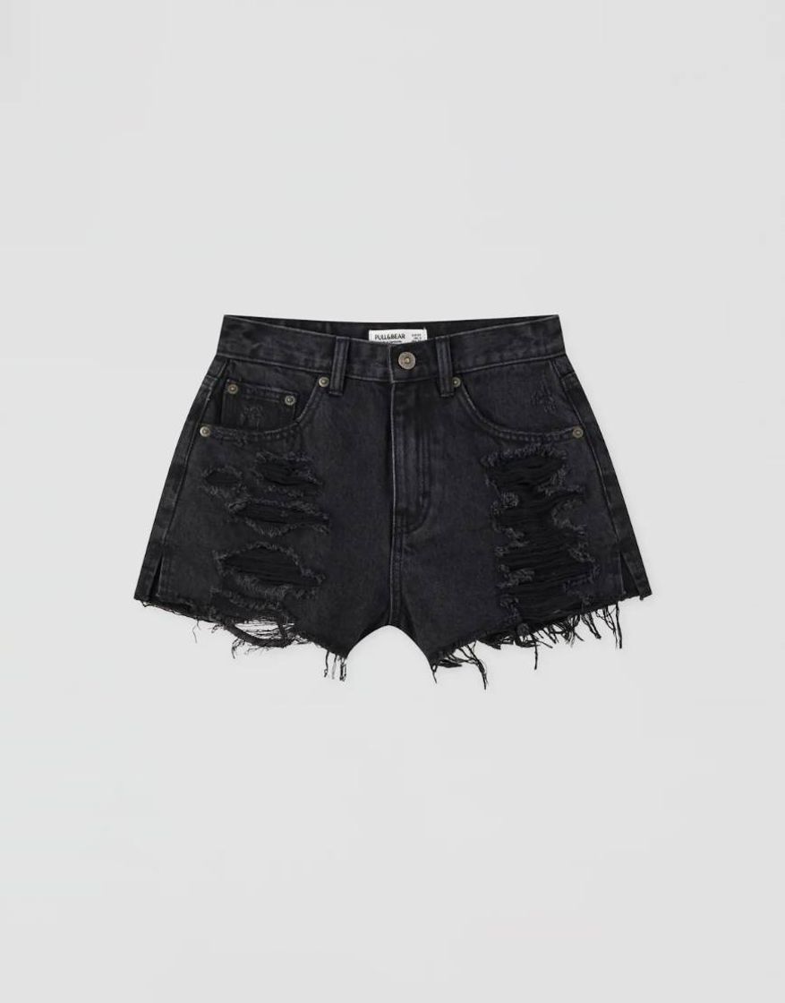 Fashion Shorts mom rotos amplios