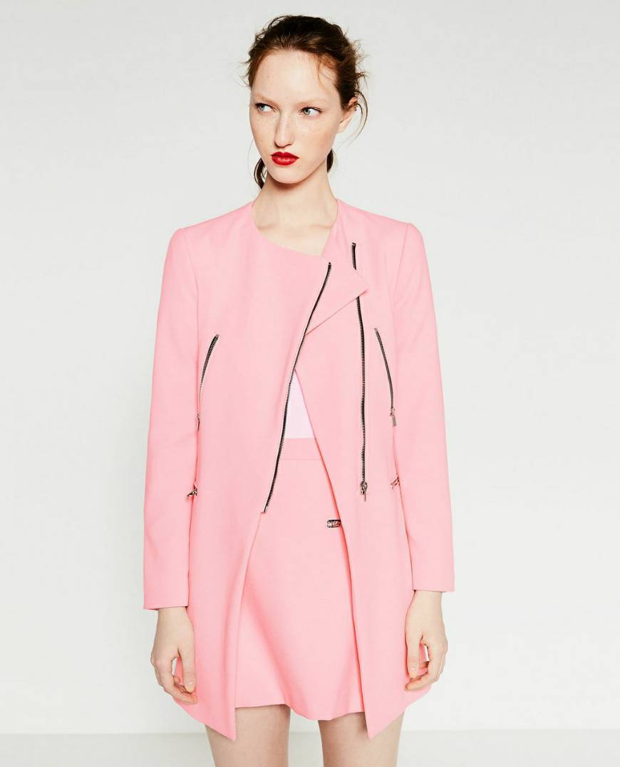 • Zara Pink Coat •