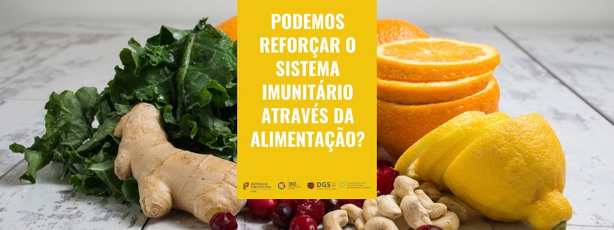 Moda Podemos reforçar o sistema imunitário através da alimentação