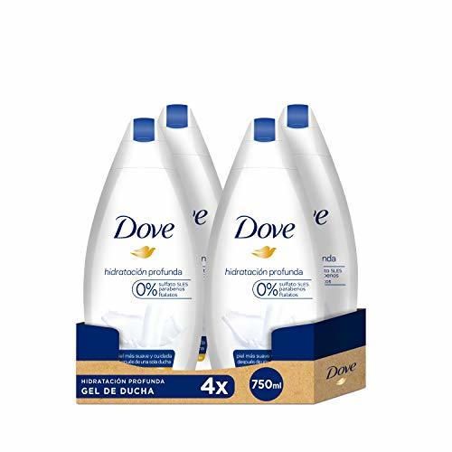 Dove - Gel de baño - pack de 4