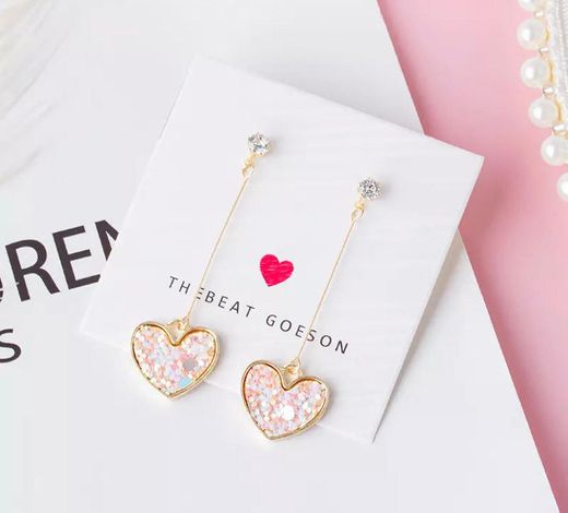 Pendientes corazón 