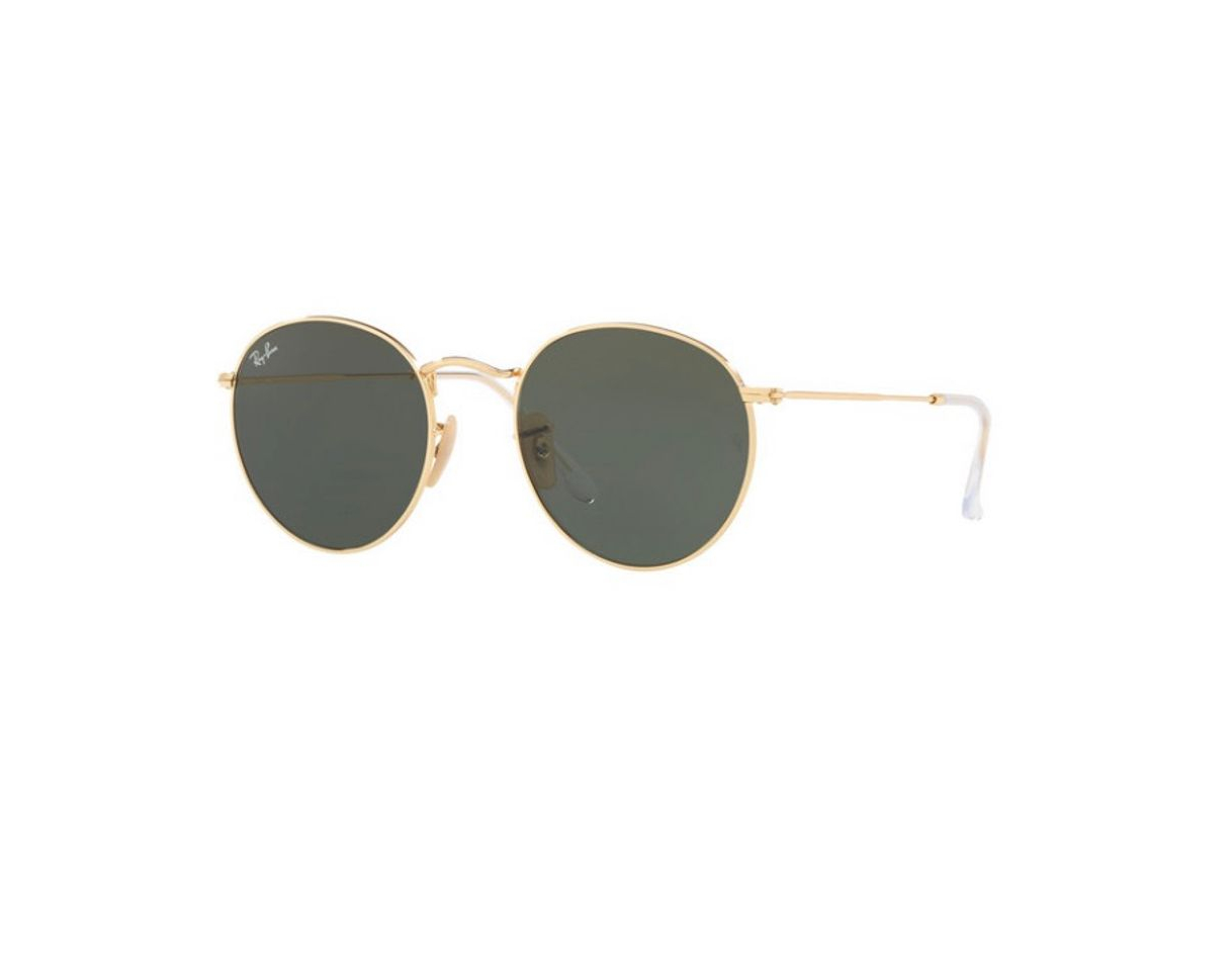 Social ray ban round metal