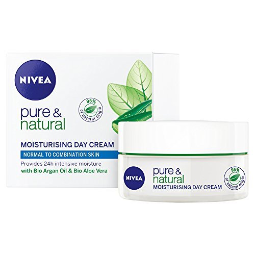 Belleza Nivea pura y natural Hidratante Crema de día 50 ml