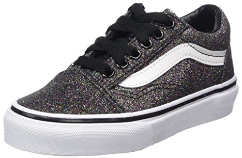 Fashion Vans Old Skool, Zapatillas Unisex Niños, Negro