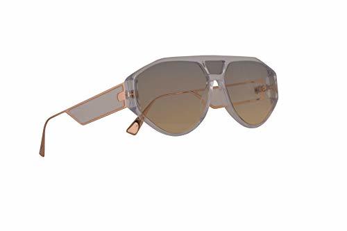 Lugar Christian Dior DiorClan1 Sunglasses Transparente Con Lentes Gris 61mm 9001I Clan 1