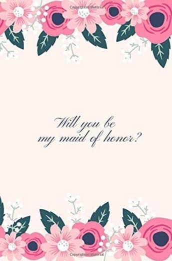 Will you be my maid or honor? - Journal/Planner 
