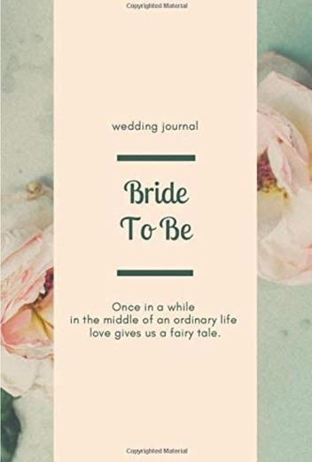 Bride To Be - Journal/Planner