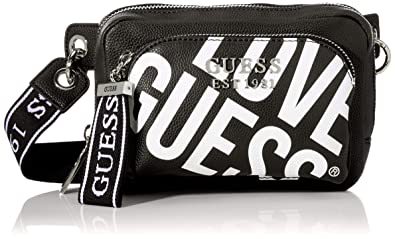 Producto Guess Uptown Chic Mini Xbody Flap, bolso bandolera para Mujer, Negro