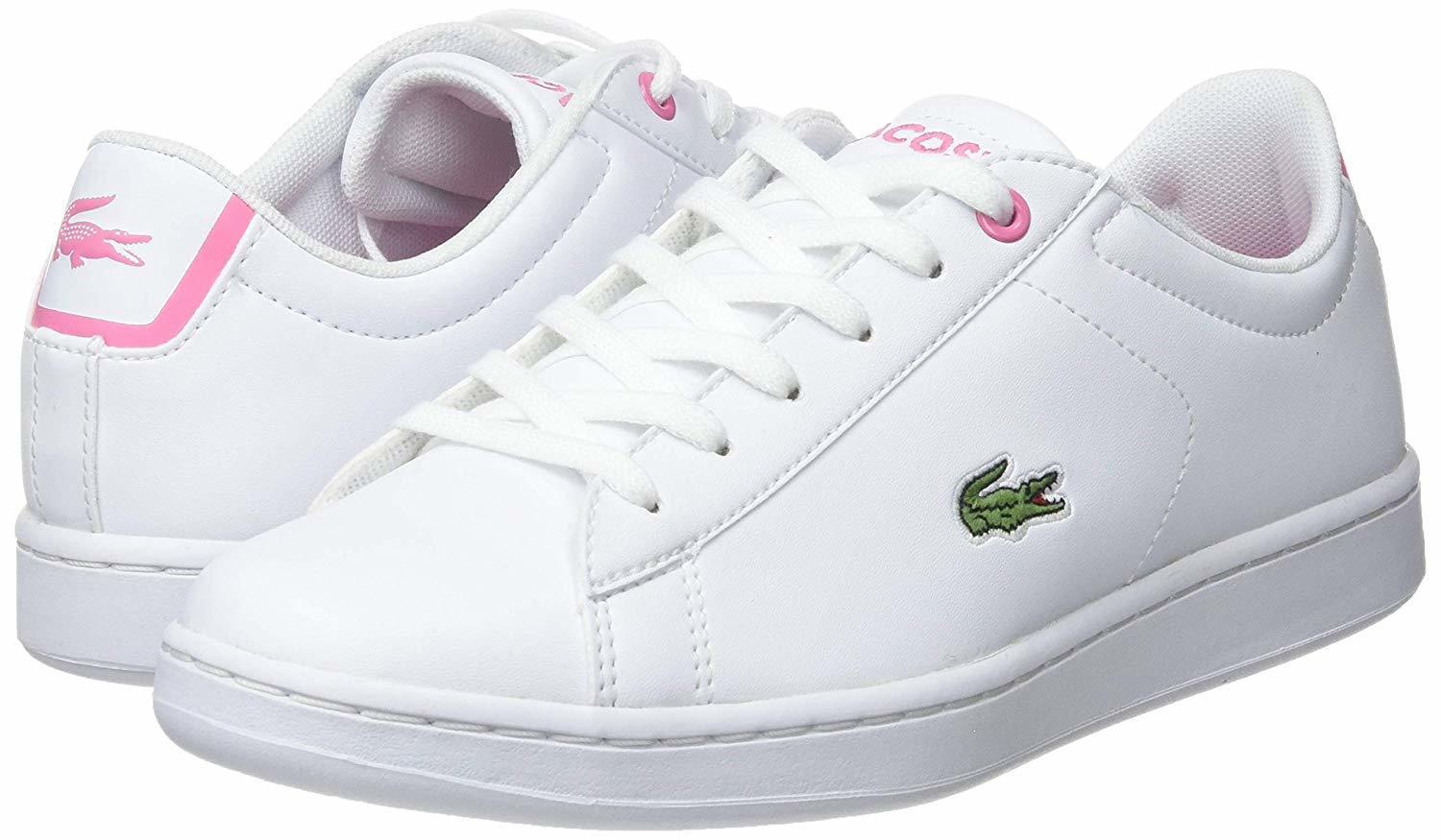 Fashion Lacoste Carnaby EVO BL 2 SUJ, Zapatillas Unisex Niños, Blanco