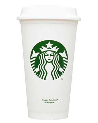 Social Starbucks Taza de café Reutilizable de Viaje