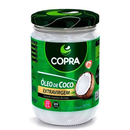 Óleo de côco extra-virgem