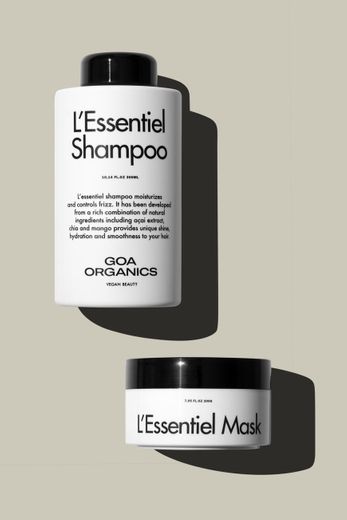 L'Essentiel Shampoo + L'Essentiel Mask | GOA Organics