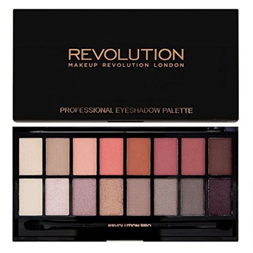 Makeup Revolution Salvation Eyeshadow Palette New-Trals vs Neutrals Paleta 16 cieni do