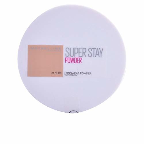 Beauty Maybelline New York - Superstay 24H, Polvos Compactos Matificantes Waterproof, Tono