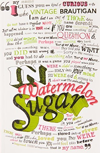 Book [In Watermelon Sugar] [By