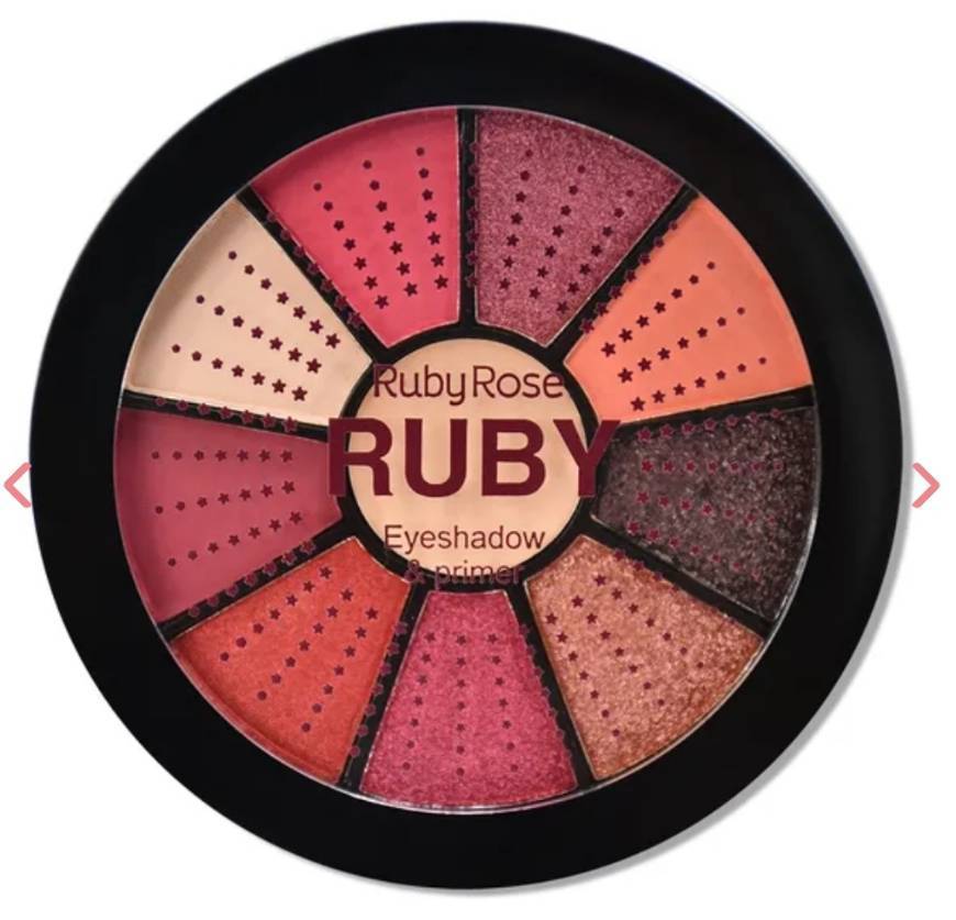 Moda Mini Paleta de Sombras Ruby Rose