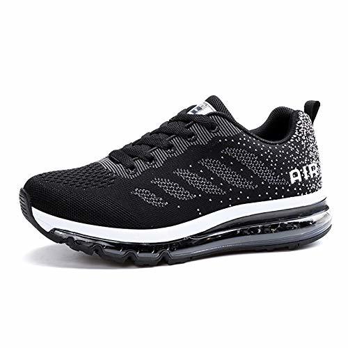 Moda Smarten Zapatillas de Running Hombre Mujer Air Correr Deportes Calzado Verano Comodos