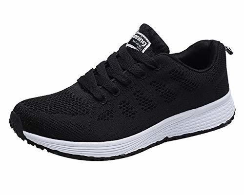 Decai Mujeres Zapatillas de Deportivos de Running para Mujer Gimnasia Ligero Sneakers