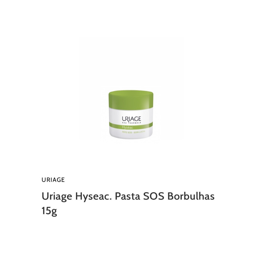 Product Uriage Hyseac