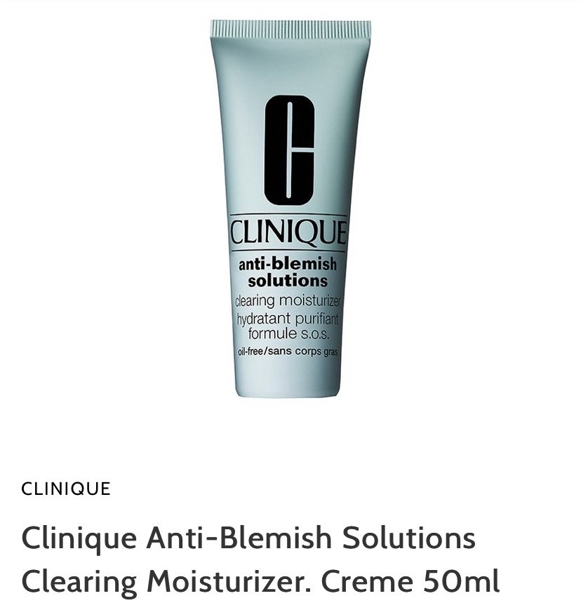 Product Clinique Anti-Blemish Solutions Clearing Moisturizer