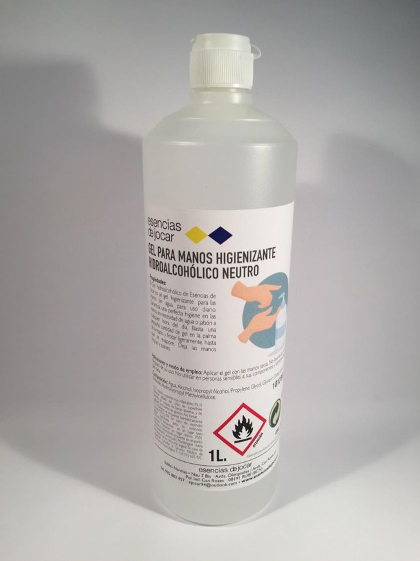 Productos Gel Hidroalcohólicos Manos 1L