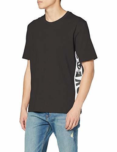 Love Moschino Regular Fit Short Sleeve T-Shirt_Logo B-Side Prints Camiseta,
