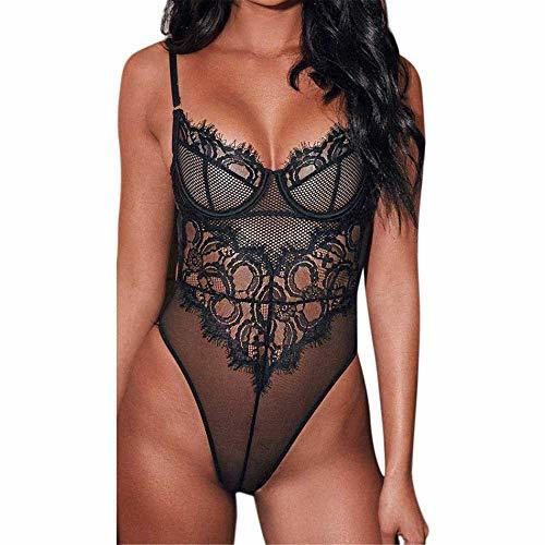 LenceríA Mujer Sexy Bodysuit Lenceria Sexy Body Para Mujer Teddy Sexy Encaje