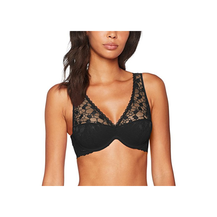 Products Wonderbra Sexy Foulard Bralette Sujetador, Negro