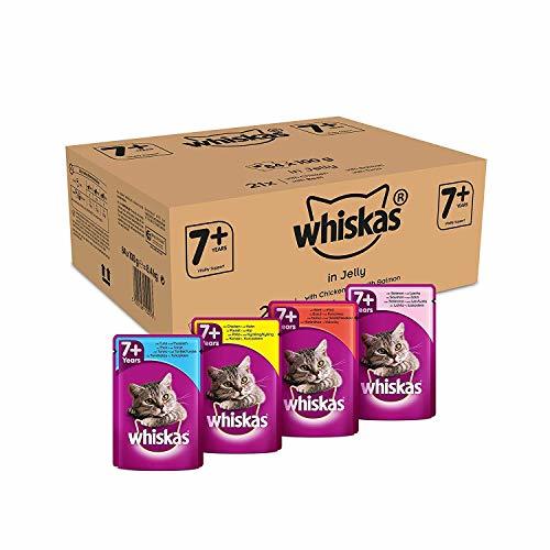 Whiskas Cat /  Comida húmeda para gatos adultos 7+ Selección de