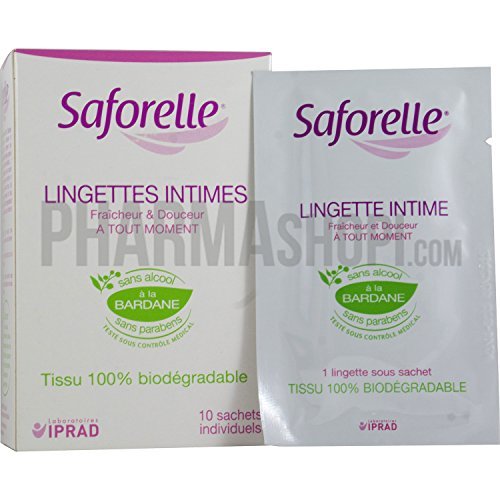 Places Lingettes Intimes 10 Sachets Individuels Saforelle