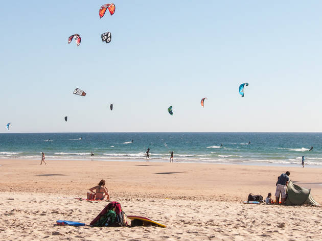 Place Praia da Costa da Caparica