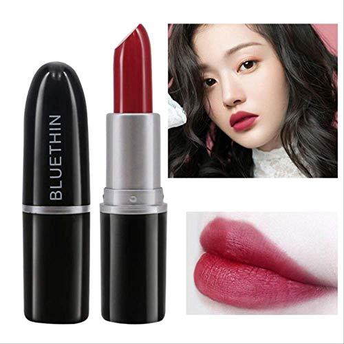 Social WFQ Pintalabios Nuevo Color Atractivo Belleza Labios Rojos Baton Matte Velvet Lip
