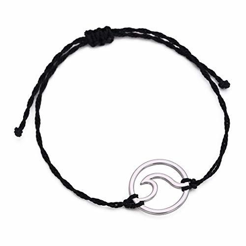 Place Pulsera unisex de cordón de cera trenzado