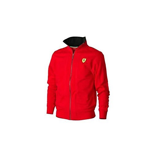Social FERRARI Chaqueta Hombre Cremallera Rojo Talla M