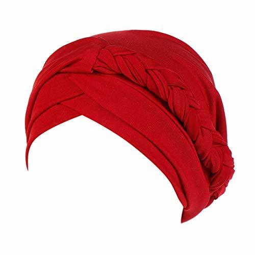 Place Fannyfuny_Sombrero Unisex de la Bufanda de Cabeza Bandana para Quimio Color Solido