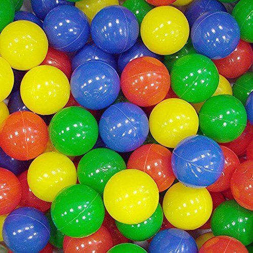 Paquete de 100 Bolas multicoloridas.