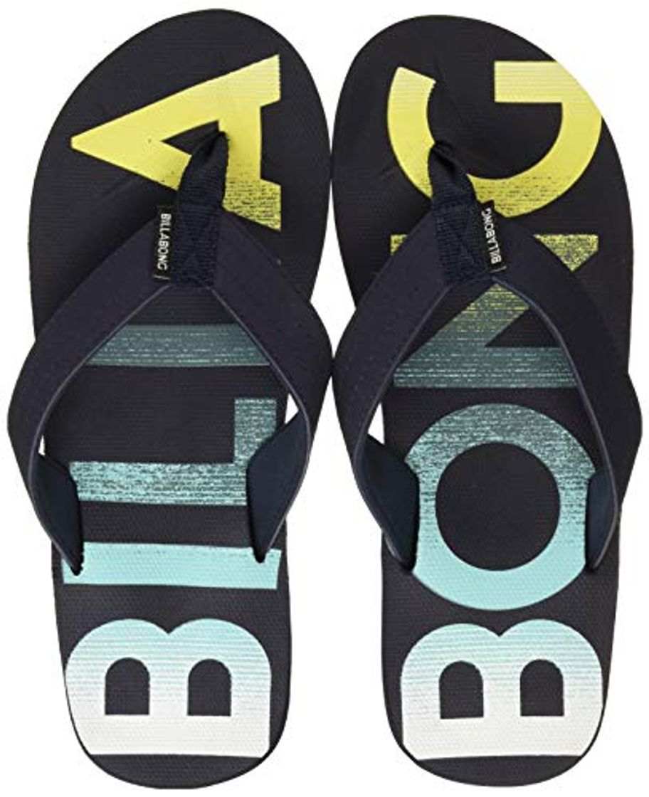 Social Billabong All Day Theme, Zapatos de Playa y Piscina para Hombre, Azul