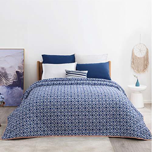 Place Bedsure Colchas Cama 135 de Verano Ázul 240x260 cm Estampada