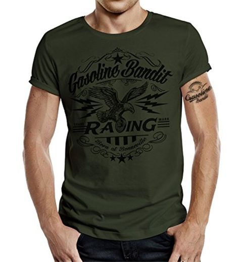Gasoline Bandit Original Biker Camiseta