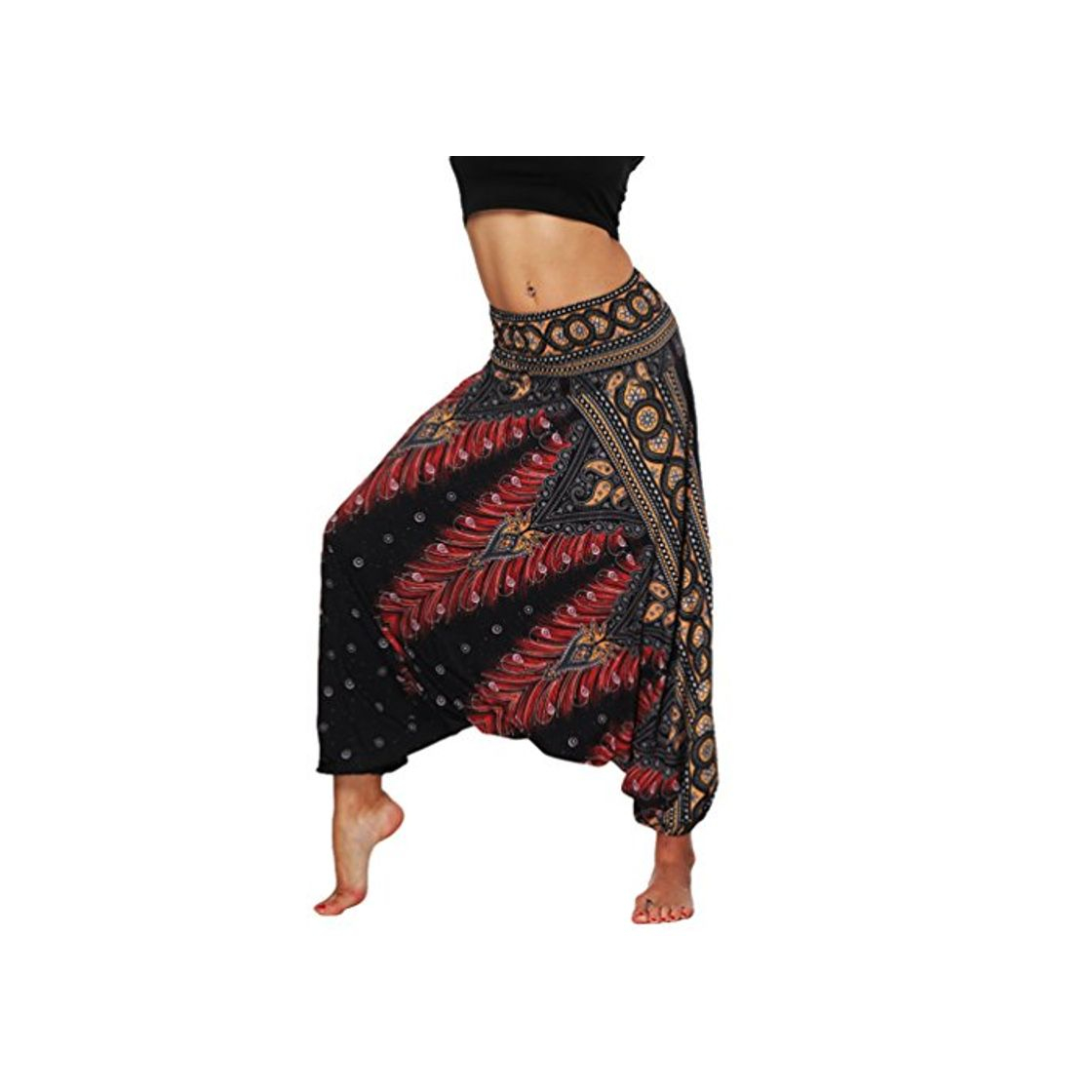 Product Lvguang Pantalones De Estilo Hippie De Los Mujer De La Vendimia del