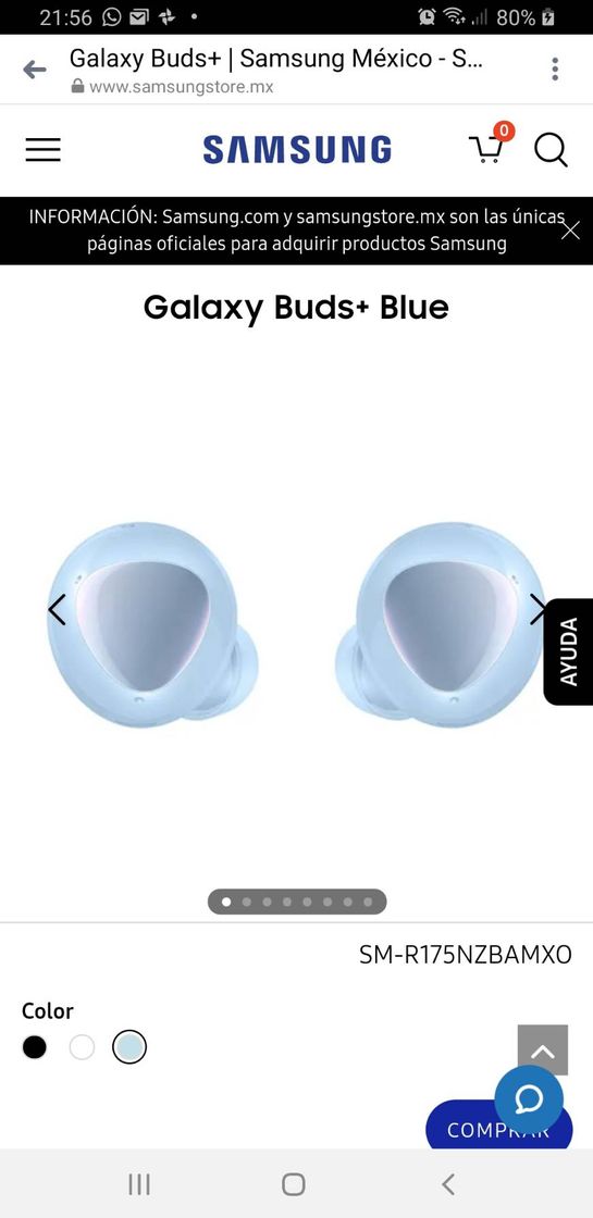 Product Galaxy Buds