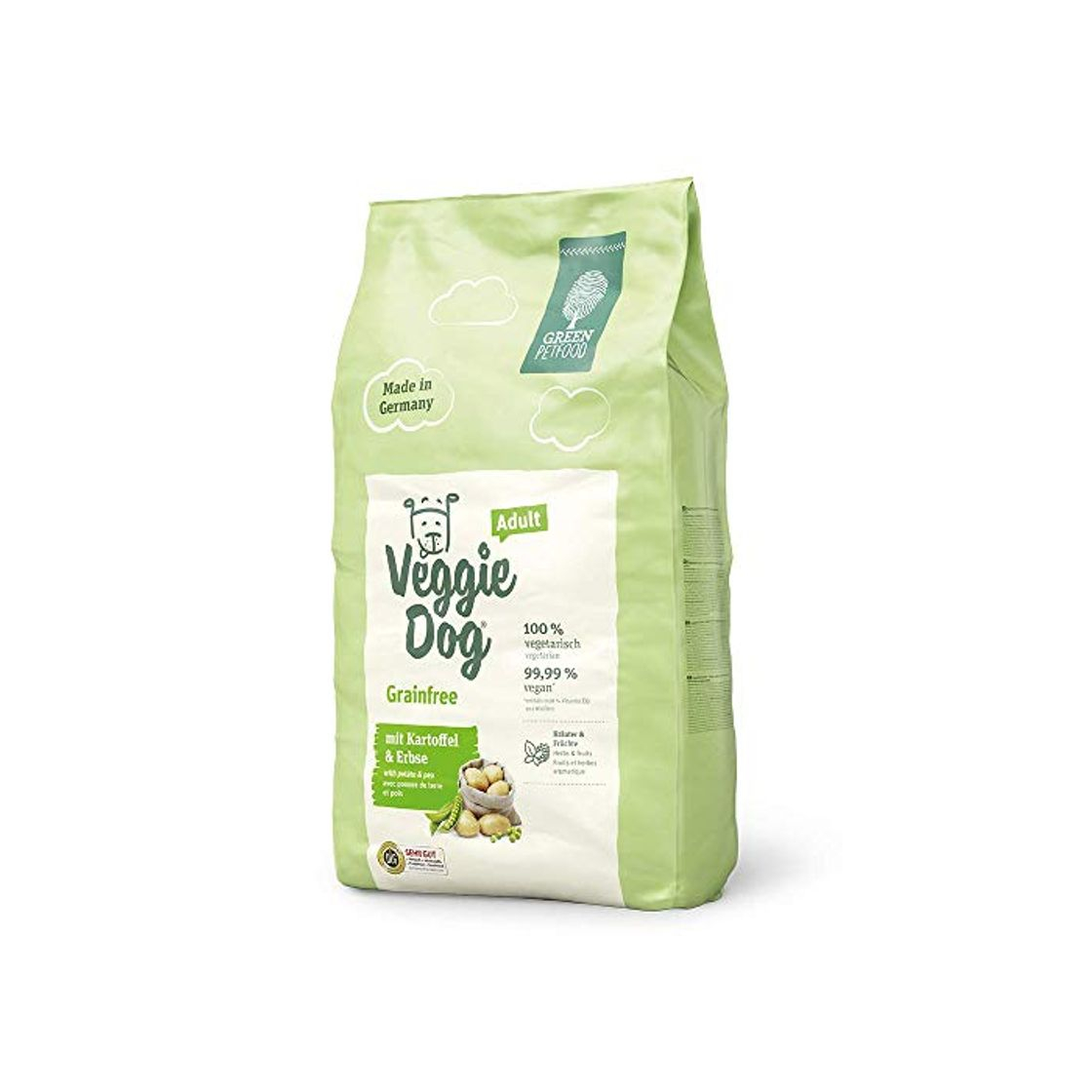 Product Green petf Brentwood veggiedog grainfree, 1er Pack