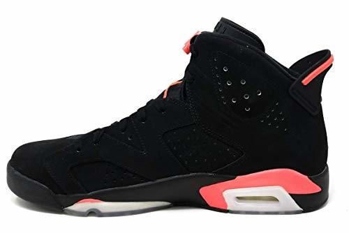 Nike Air Jordan 6 Retro, Zapatillas de Deporte para Hombre, Negro/Rojo